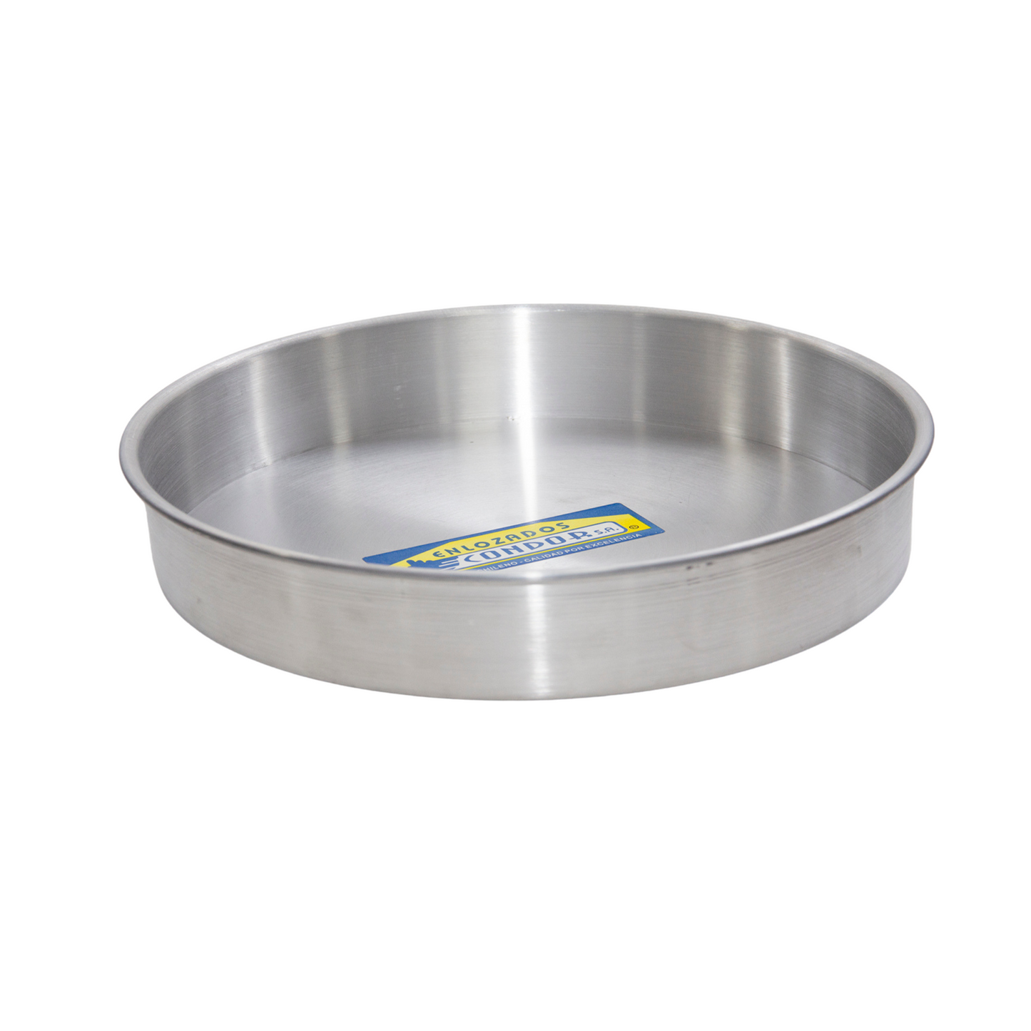 Molde de torta aluminio lijado