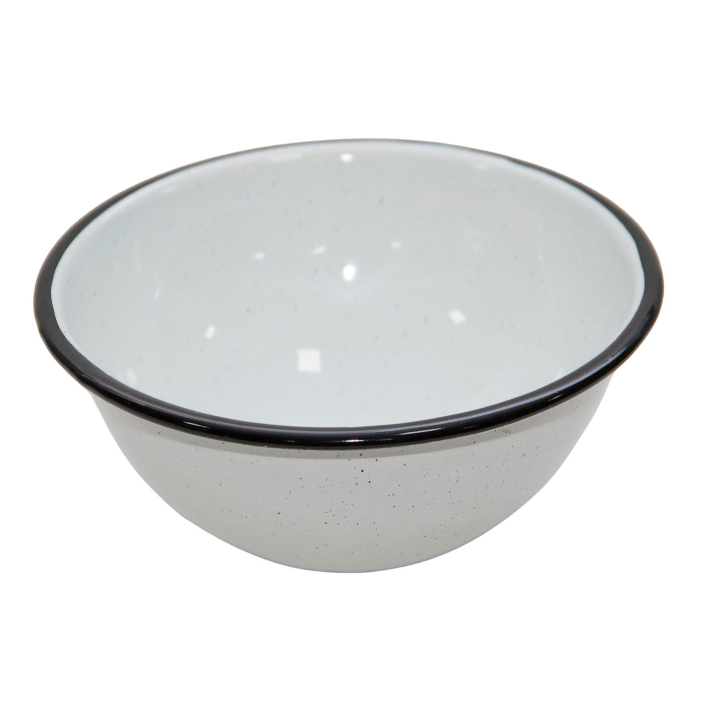 Plato Bowl enlozado blanco Rustik