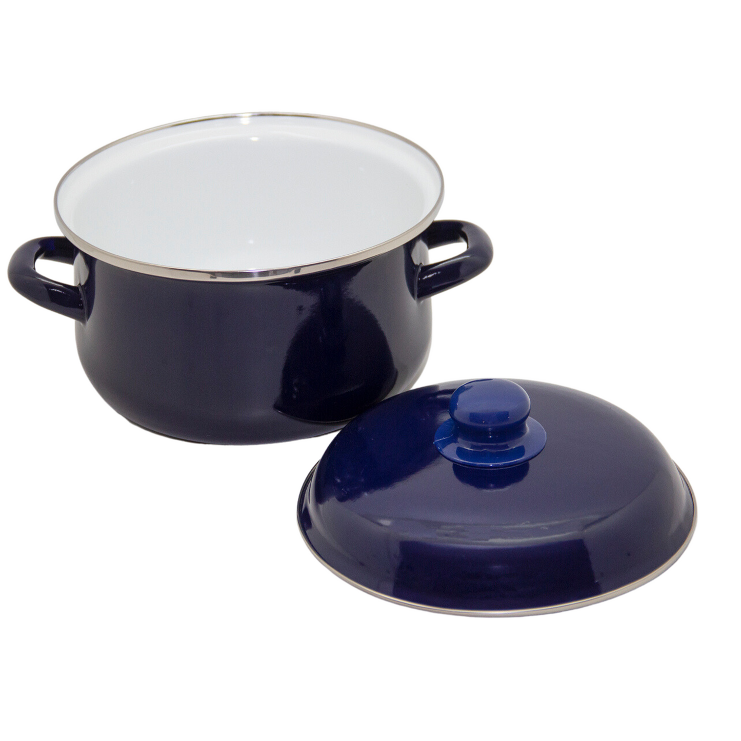 Cacerola enlozada Azul