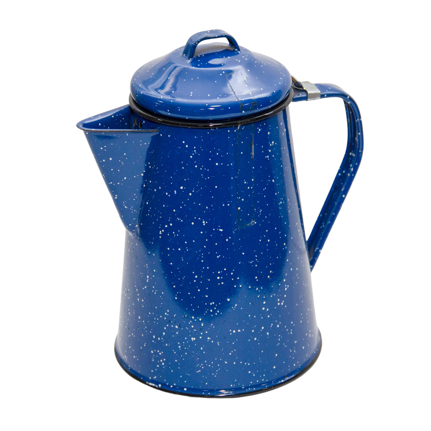 Cafetera enlozada azul Rustik