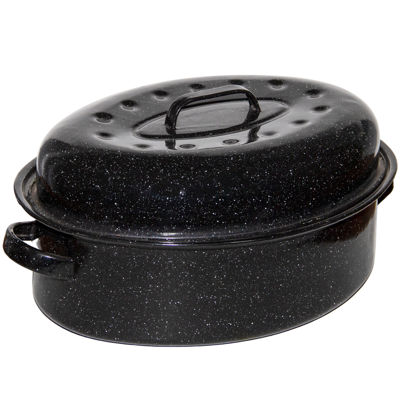 Roaster enlozado negro