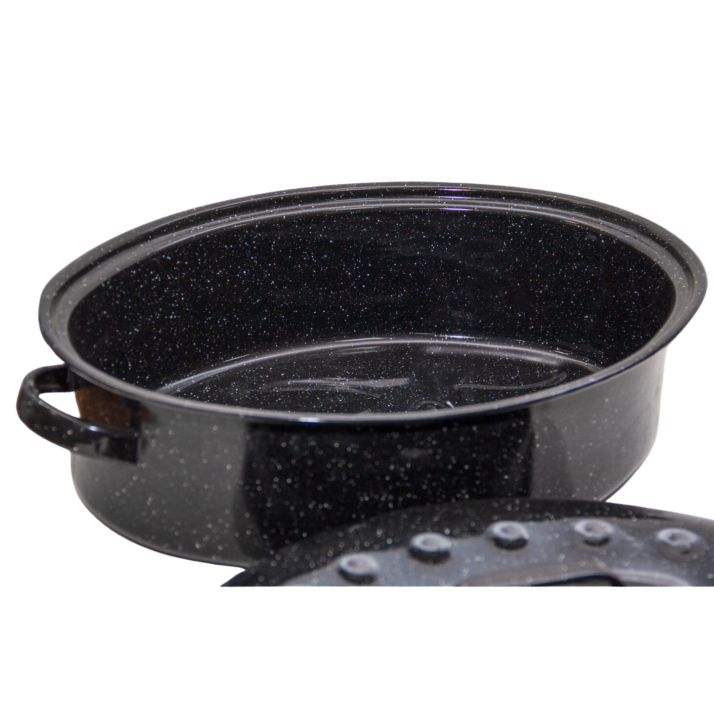 Roaster enlozado negro