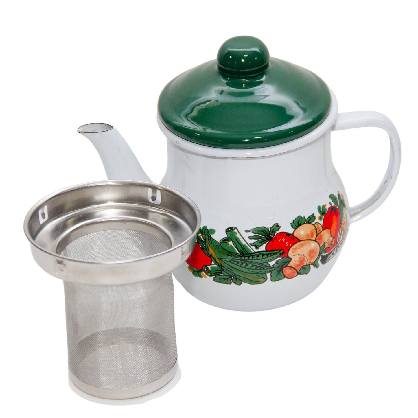 Tetera de té enlozada Gran Chef