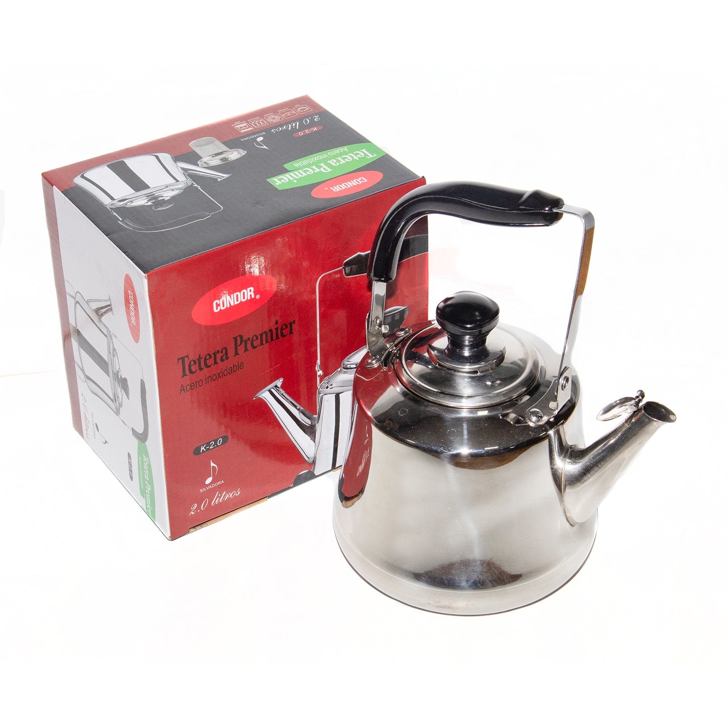 Tetera de agua acero inoxidable Premier