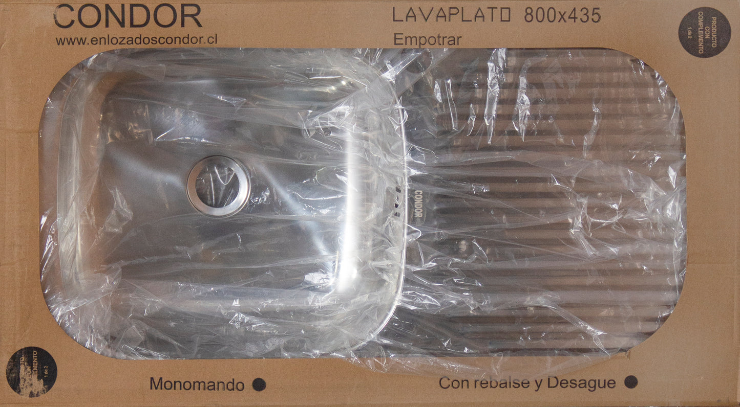 Lavaplatos Acero Inoxidable  Empotrar